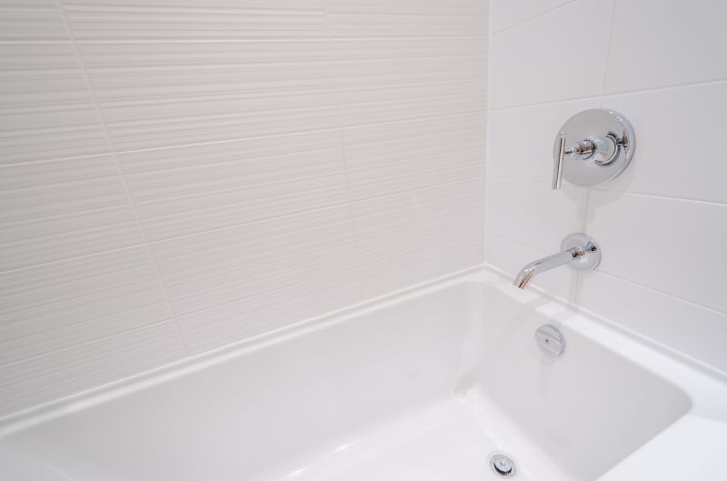 Refinished Bathtub in Modern Bathroom